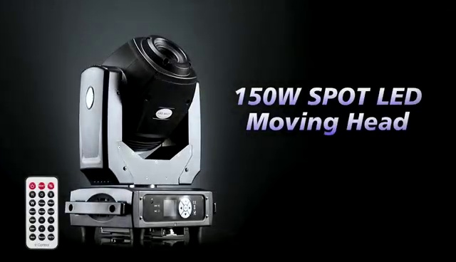 Smart 150W spot led moving head light with IR control HS-LMS150I